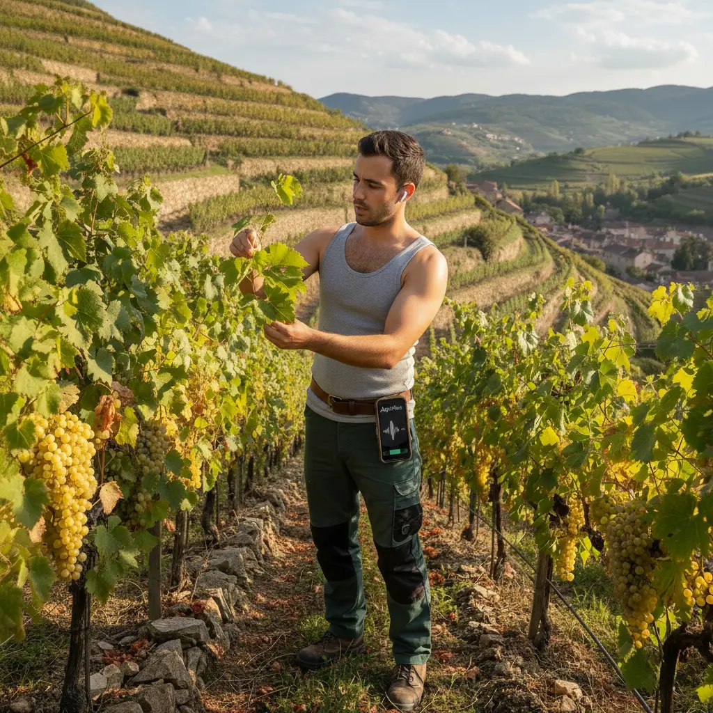 Arbeit im Weinkeller